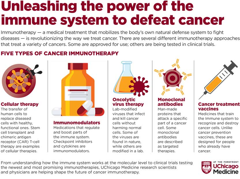 Clinical trials present a new approach using immunotherapy