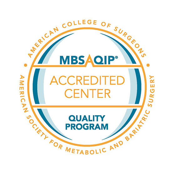 Accredited Center for Bariatric Surgery Badge - American College of Surgeons