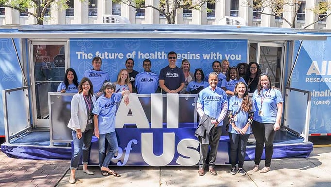 Members of the All of Us leadership team
