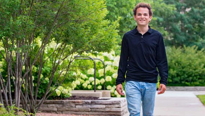 John Grossman had his stomach removed to prevent stomach cancer