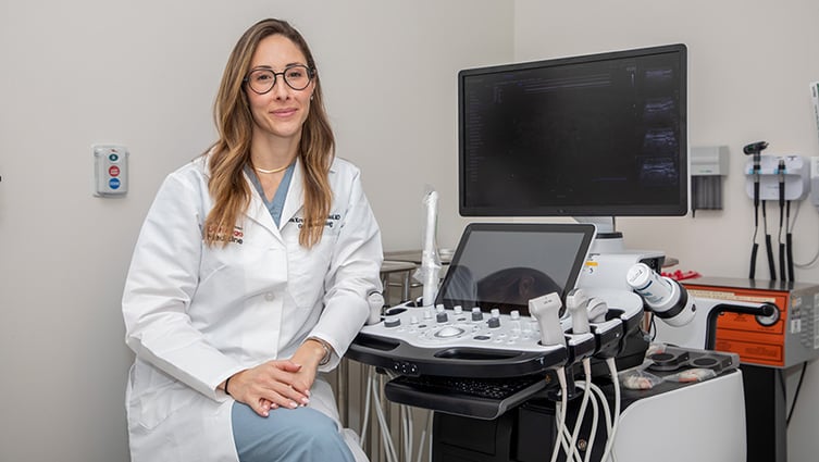 Dr. Krugliak Cleveland is a specialist in intestinal ultrasound for inflammatory bowel disease