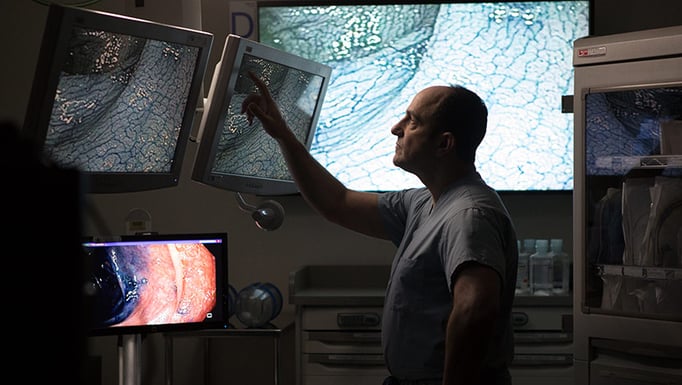 Dr. David Rubin using advanced technology to examine inflammatory bowel disease