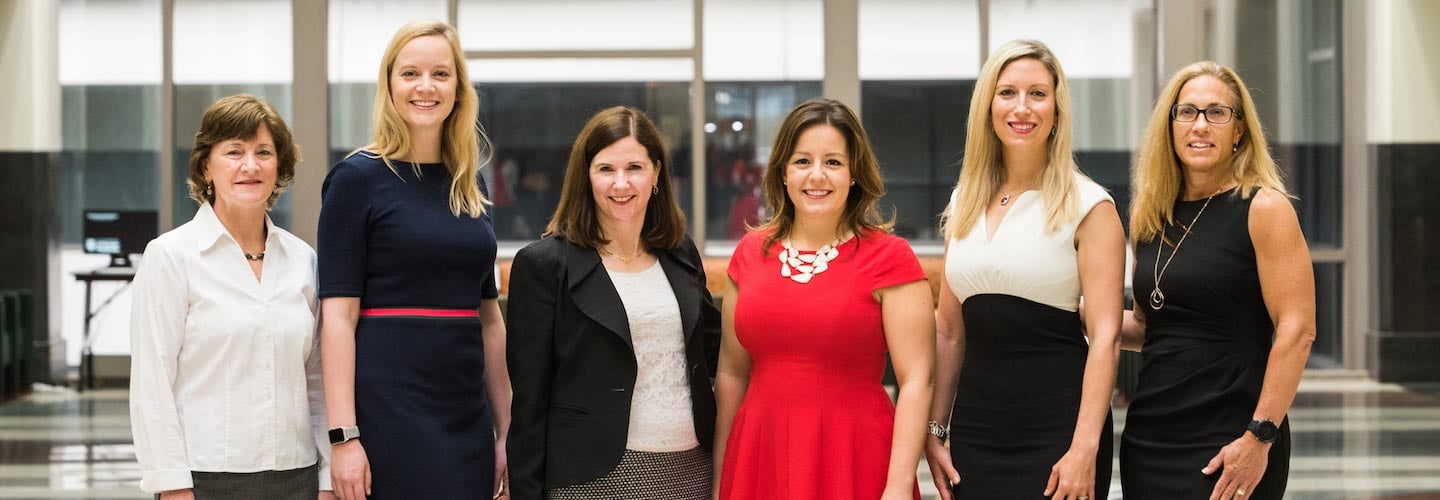 Orthopedics women faculty group shot