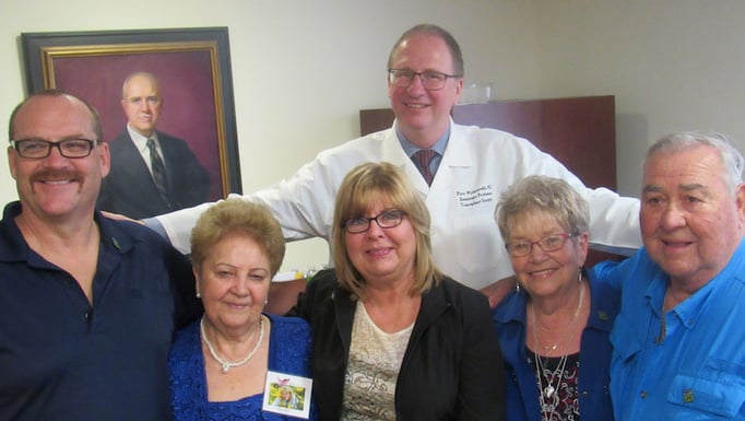Dr. Witkowski with Ilena Mach and Mari