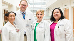 Geriatric oncology team, including Wallace and Chow