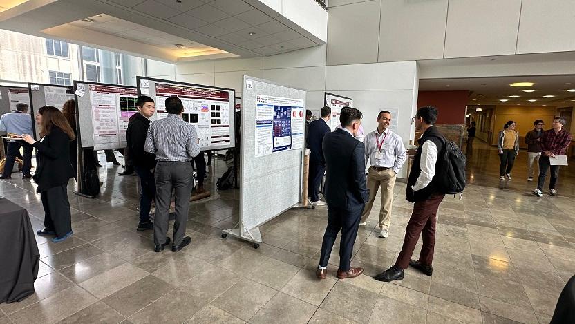 Pritzker School of Medicine students present their research to peers and faculty.