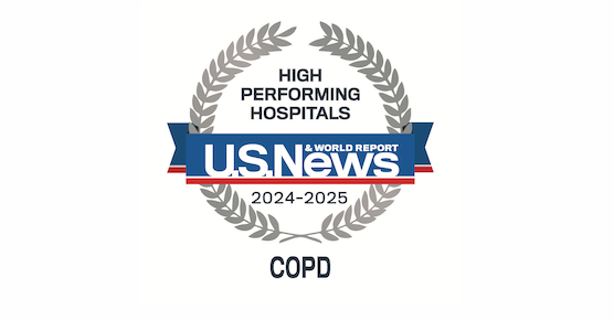 USNEWS COPD badge 2024-2025