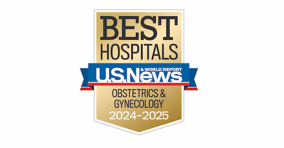 USNEWS Gynecology & Obstetrics Badge 2024-2025
