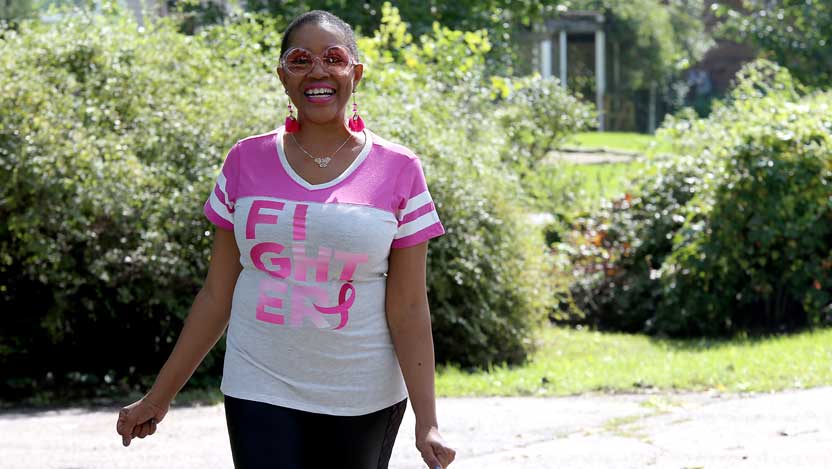 Breast cancer patient Deborah Gross-Madison