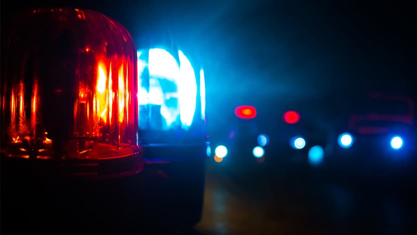 Image of police siren