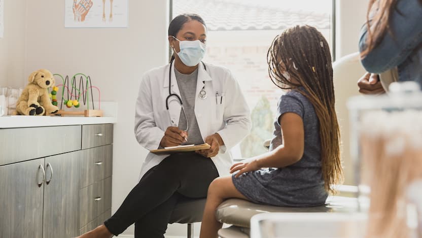 doctor consulting patient