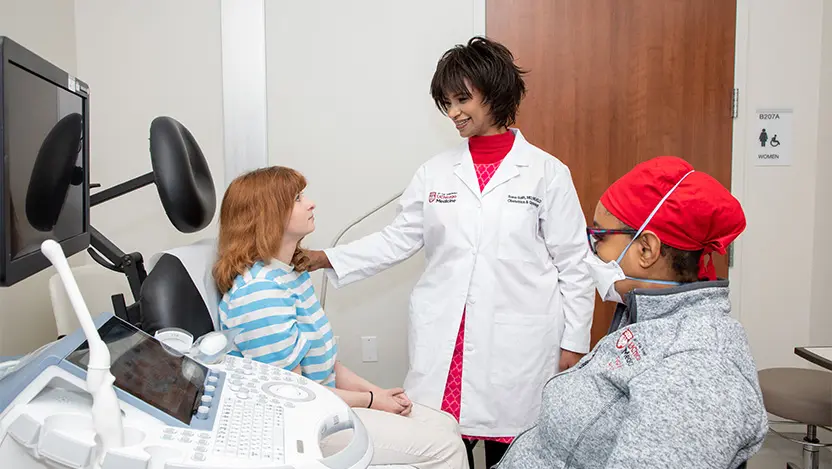 Sana Salih and patient