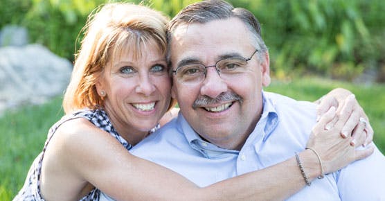 CAR T-cell therapy patient Scott McIntyre and wife