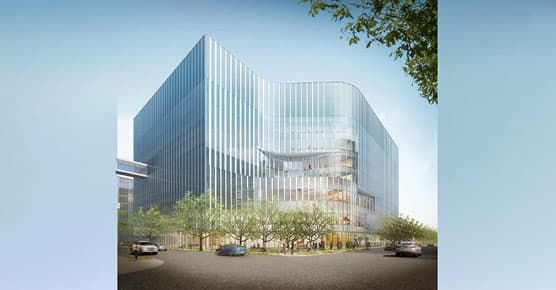 rendering of proposed new freestanding cancer hospital