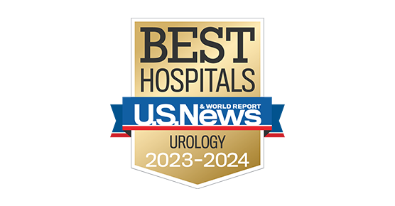 US News and World Report Badge for Urology